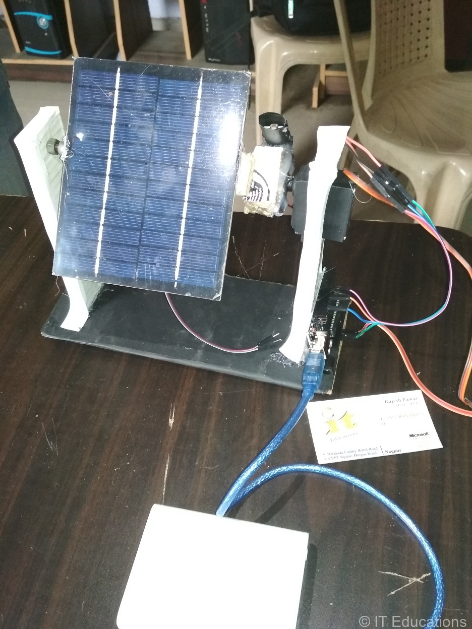Engineering Project Maker in Nagpur - Solar Tracking System Project3
